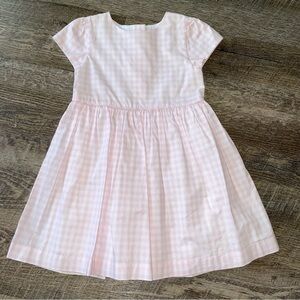 Ralph Lauren Light Pink Checkered Kids Dress